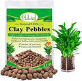 Halatool 4LB Leca Clay Pebbles for Plants 4mm-16mm Lightweight Clay Balls 100% Natural Hydro Balls for Aquarium Potted Plants Hydroponic Growing Gardening Orchids Drainage Decoration Aquaponics