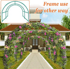 Strong Camel Greenhouse Replacement Frame for 10'X7'X6' Larger Hot Garden House , Support Arch Frame Climbing Plants/Flowers/Vegetables (10'X7'X6')