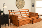 Kodiak Furniture Phoenix Futon Set, Full, Barbados