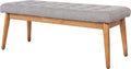Crosley Furniture Landon Wood Dining Bench for Entryway or Mudroom, Acorn