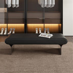 Modern Upholstered Bed end Bench Bedroom Home Use Bedside Dressing Room Long Shoe Changing Entryway(Large)