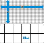 Fencer Wire 16 Gauge Black Vinyl Coated Welded Wire Mesh Size 1.5 inch by 1.5 inch (2 ft. x 50 ft.)