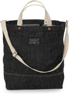 Barebones Neelum Large Waxed Canvas Tote Bags - Heavy Duty Canvas Bag and Reusable Grocery Bag