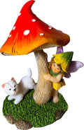 Mood Lab Fairy Garden - Miniature Figurines & Accessories - Hide and Seek Statue Kit - Outdoor or House Decor