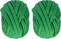 2 Packs Garden Twine, 196Ft Soft Garden String Green, Stretchy Plant Ties for Supporting and Tying Climbing Plants, Outdoor Plants, Tomatoes, Fruit Trees, Gardeners(98 Feet/Roll)