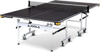JOOLA Rally TL Professional MDF Indoor Ping Pong Table w/Quick Clamp Table Tennis Net & Post Set - 10 Minute Easy Assembly - Corner Ball Holders - Tournament Quality - Includes Playback Mode