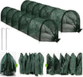 2 in 1 Portable Greenhouse Protection from Sun Heat,Garden Tunnel Shade Net Cover with Quick-Release Technology,Row Covers for Vegetables Plant Cover from Sun (Pack 2)