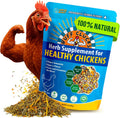 Herb Supplement for Backyard Chickens - Natural Chicken Treats, Poultry Feed Botanical Mix, Plant-Based Coop Snacks for Daily Wellness, Feather Quality, Egg Production, USA (12 oz)