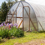 Farm Plastic Supply - Spring Wire & Lock Channel - (25 Pack) - Steel 6.5 ft Spring Lock Track & U-Channel Bundle for Greenhouse Plastic Polyethylene Film or Shade Cloth