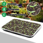 Stainless Steel Plant Trays, 5 Pack Multi-Purpose Tray for Indoor Outdoor Plants, Seed Starting Tray for Potted Plants(11.6 inch×15.2 inch, 1.45" Height, 5-Pack)