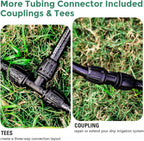 40 FT 1/2 inch Drip Irrigation Tubing Main Line Hose Tube for Garden Irrigation System