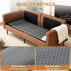 Heavy Duty Couch Cushion Support Board for Sagging Sofa, 24''x72''Wide Sofa, Thick Reinforced Wood Boards Add Strong Seat Supports, Under Couch Insert with Anti-Slip Dots, Grey