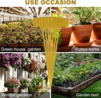 50 Pack Outdoor Tall Plant Labels, Large Waterproof Plastic Plant T-Type Tags, Durable Nursery Garden Markers, Perfect for Herbs, Flowers, Vegetable and Potted Plants