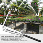 2X Auto Greenhouse Window Opener, Solar Heat Sensitive Auto Vent Opener, Roof Vent Opener Gardening Tools for Sunlight Room Automatic Greenhouse Accessories (Single Spring Up to 15 Lbs)