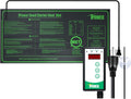 iPower 10" x 20.75" Waterproof Durable Seedling Heat Mat with Controller Warm Hydroponic Plant for Indoor Gardening Germination Starting