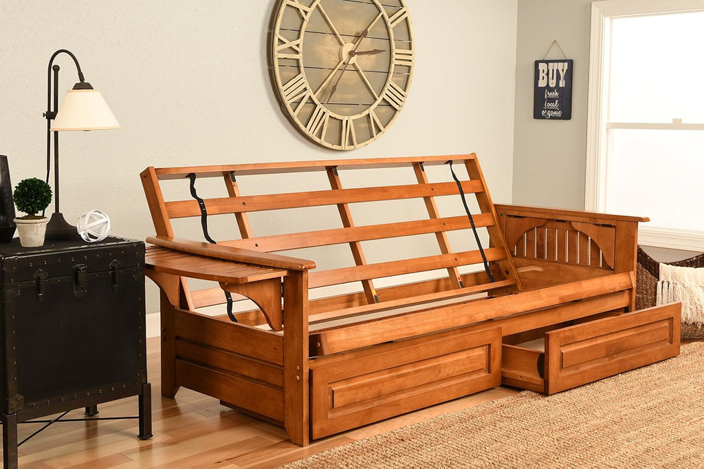 Kodiak Furniture Phoenix Futon Set, Full, Barbados