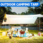 Tarp 5x7(4packs) ft Heavy Duty 12mil 100% Waterproof High Durability Multipurpose,Uv Resistant,White Tarp Suitable for Swimming Pools, Boats, Camping, Courtyards, Etc -by MVPNET
