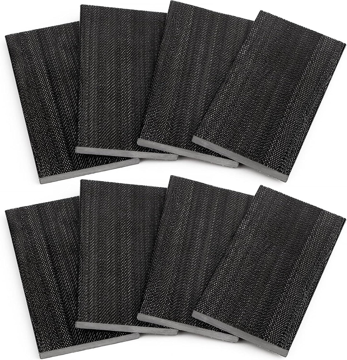 Anwenk 8Pack Patio Rocking Chair Spring Plate Replacement Part Fiberglass Spring Plates Swivel Rocker Chair Lawn Furniture Repair Replacement for Universal Outdoor Patio Furniture, 2.5" x 5"x0.25”